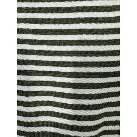 Free People Top Womens Small Green Stripes We The Free Swing  Shirt Soft Flowy - Picture 3 of 6